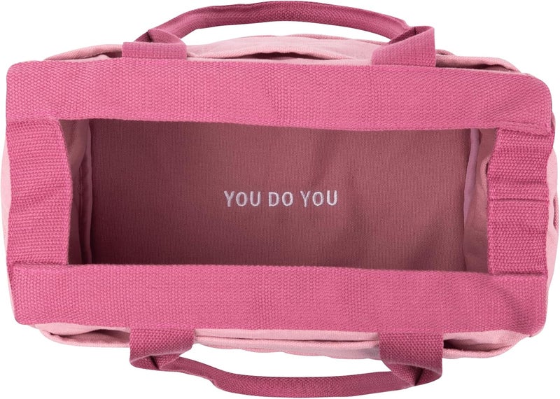 Soolla Studio Bag: Art Supply Storage & Pottery Tool Bag, Washable Craft Tote, Knitting Yarn Organizer, Crochet Projects, 30 Pockets, 20+ Canvas Colors, Gift for Artists & Teachers (Desert Rose) - Image 5